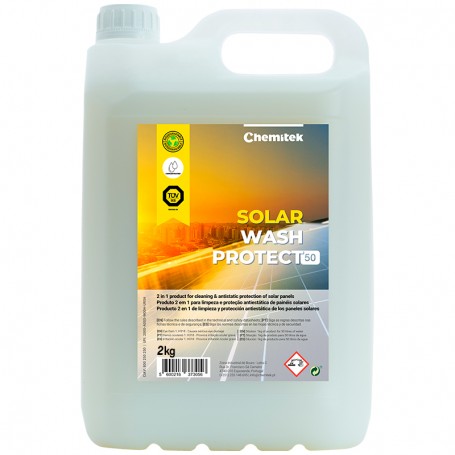 Produto para limpeza e proteção de painéis solares